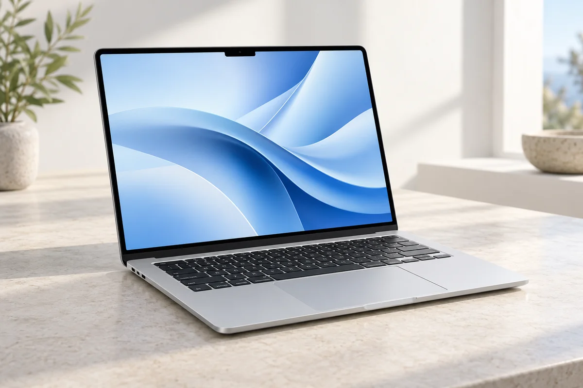 Imagem ilustrativa do MacBook Air M5