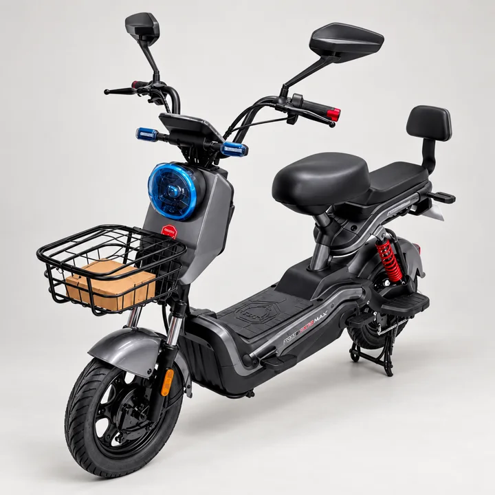 Scooter elétrica Foston X13 Max na cor cinza